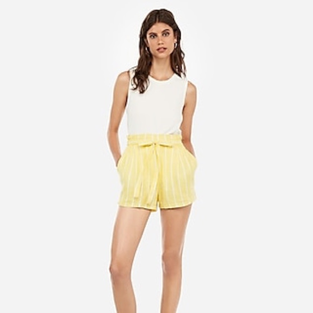 Paper bag shorts